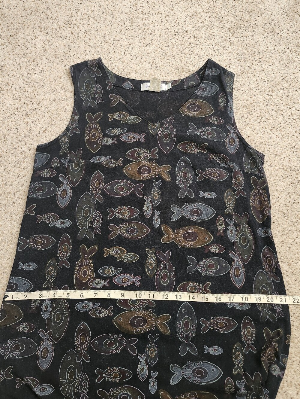 Fresh Produce Fish Printed Maxi Dress - Picture 9 of 10